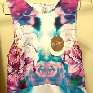 NWT floral racer back style dress